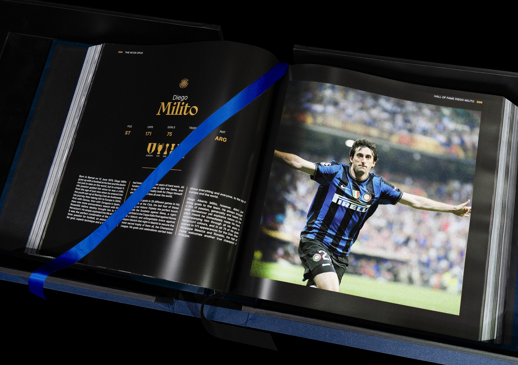 Inter The Opus, matchday action spread